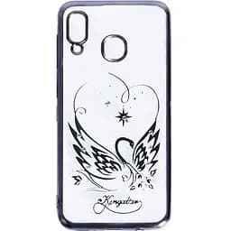 Чохол-накладка Toto Electroplate Print TPU Case Samsung Galaxy A20/A30 Kingabar