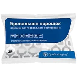 Антигельмінтний препарат Бровафарма Бровальзен порошок 25 г