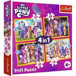 Пазли 4 в 1 Trefl Знайомтеся з поні