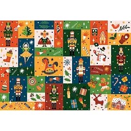 Пазли тришарові Interdruk Christmas Santa Express  в картонній тубі 250 шт. (376268) - мініатюра 2
