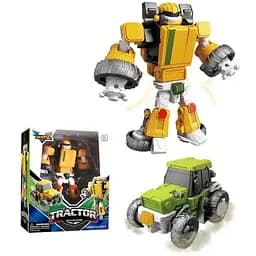 Іграшка Робот-трансформер Трактор DIY TOYS CJ-2290464 Помаранчевий shop (2000990276001)