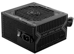 Блок питания 750 Вт, MSI MAG A750BN PCIE5, черный, 80+ Bronze, Active PFC, 12 см, 2xMolex/5xSATA/1x16-pin/2x6+2-pin