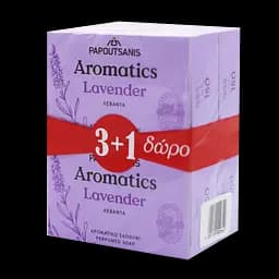 Тверде мило Aromatics Лаванда, 400 г (4 шт. по 100 г) (ABSL400) - мініатюра 2