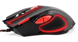 Миша Esperanza MX401 Hawk USB Black-Red (EGM401KR) - мініатюра 2