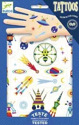 Набор наклеек на тело Djeco Космос (DJ09590)