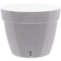 Вазон Santino Asti 2.5 л бело-серый (AST25GRY/WHT)