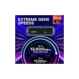 Накопичувач SSD M.2 2280 4TB T705 Micron (CT4000T705SSD3) - мініатюра 2