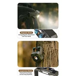 Ліхтар прожектор Naturehike CNK2300012, коричневий - мініатюра 4