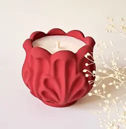 Эко свеча ручной работы Svich Shop Цветок