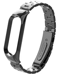 Ремешок для фитнес-браслета Boorui для Xiaomi Mi Band 7 металлический черный