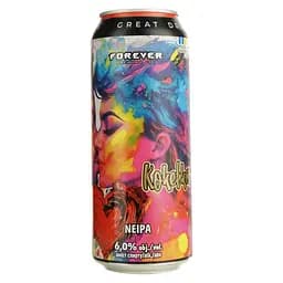 Пиво світле нефільтроване Forever Kokеtkа 6% 0.5 л