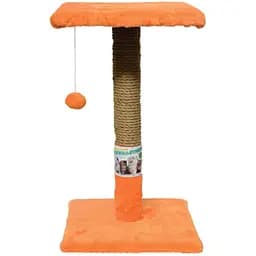 Дряпка Пухнастики з полицею руда (П-2)