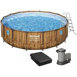 Каркасний басейн Bestway 56725, 488х122 см, 19480 л