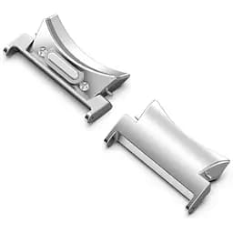 Конектор Samsung Galaxy Watch 4 для ремінця 20мм (2 шт) - сріблястий ширина кріплення 20мм Watchbands (WB000KBT4N1)