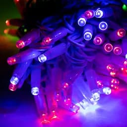 Світлодіодна новорічна гірлянда Line M-1, 11 м, 90 LED, різнокольорове світіння, 220V, для ялинки та вікна - мініатюра 7