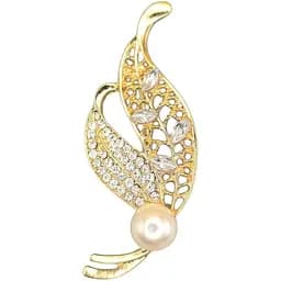 Брошь Листья (494693305)