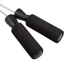 Скакалка швидкісна з підшипниками PowerPlay 4209 Sport Jump Rope Чорна 3 м (PP_4209_Black) - мініатюра 3