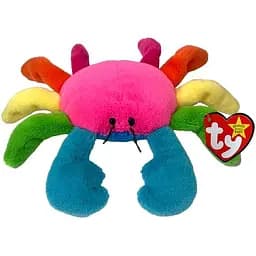 Мягкая игрушка TY Beanie Bebies Радужный краб Scuttle 15 см (41347)