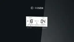Холодильник Bosch KGN49LB30U 203х67х70см 2 двері холодильне відділення 330 л морозильне відділення 105 л A++ NF Чорний скло (KGN49LB30U) - мініатюра 5