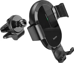 Автотримач з бездротовою зарядкою Hoco CA105 Guide 15W Car Wireless Charger (762443) [82043] - мініатюра 3