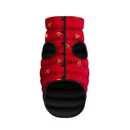 Куртка WAUDOG Clothes для собак, малюнок Супермен червоний, розмір XS25