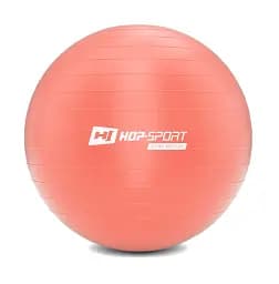 Фітбол Hop-Sport 75см рожевий + насос 2020 - мініатюра 2