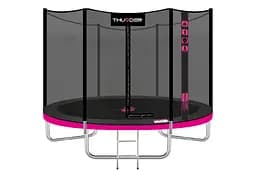 Батут із внутрішньою сіткою THUNDER OUTSIDE PRO 10FT 305 см Black/Pink