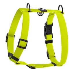 Шлея для собак водостійка анатомічна Н-подібна Waudog Magnet з QR-паспортом магнітна пряжка-фастекс L Ш 25 мм А 50-85 см В