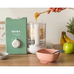 Пароварка-блендер Beaba Babycook Express Olive (916301) - мініатюра 16