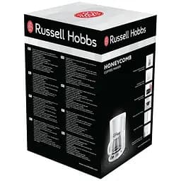 Кавоварка Russell Hobbs Honeycomb крапельна 1.25 л біла (27010-56) - мініатюра 3
