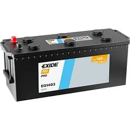 Автомобільний акумулятор Exide StartPRO EG1403 (+/-) 6СТ-140Ah Аз 800A (EN)