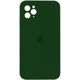 Чохол Epik Silicone Case Square Full Camera Protective AA для Apple iPhone 11 Pro 5.8 Зелений/Army green