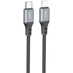 Кабель Hoco X92 Honest PD silicone charging data cable for Lightning 3 м Чорний