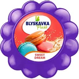 Гелевий освіжувач Blyskavka Fresh Ваніль-кориця 1 шт.
