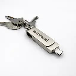 Портативний SSD Wibrand Wolf 1TB USB 3.2 Gen.2 Type-C/Type-A Read/Write 1000MB/s Silver (WIEXSSD/WO1TB) - мініатюра 7