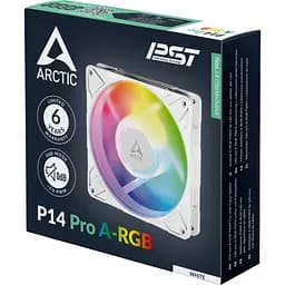 Кулер до корпусу Arctic P14 Pro A-RGB White (ACFAN00318A) - мініатюра 8