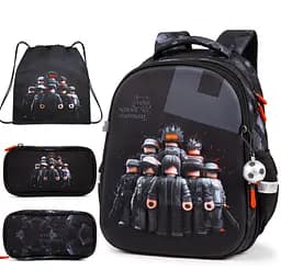 Ортопедичний шкільний рюкзак 3 в 1 для хлопчика School Standard 38х30х18 см з Роблокс для молодших класів (Full 170-81) - мініатюра 2