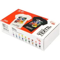 Набір фарб для розпису тканин STYLE 18×20 мл Rosa Talent