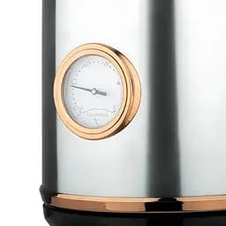 Чайник електричний з вбудованим термометром Domotec MS-7849, нержавіюча сталь, 1,7 л, 2200 Вт - мініатюра 2