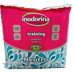 Пелюшки Inodorina Training Neutro для собак з нейтральним запахом 60x90 см 10 шт. (250.0010.002)