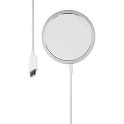 Бездротовий зарядний пристрій XO MagSafe 15W USB C A2140 Білий
