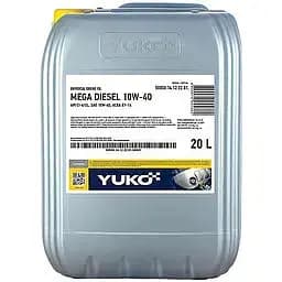 Олива моторна Yuko Mega Diesel 10W-40 API CI-4/SL 20 л (992)