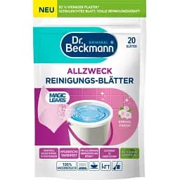 Розчинна серветка для прибирання Dr. Beckmann Magic Leaves Весняна свіжість 20 шт.
