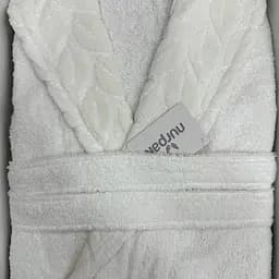 Халат банний Soho Leaves White білий розмір 2XL/3XL (2XL/3XL Leaves White) - мініатюра 2