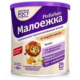 Суха суміш PediaSure Малоїжка зі смаком ванілі, 400 г