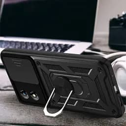 Панель BeCover Military для Motorola Moto E13 Black (709101) - мініатюра 3