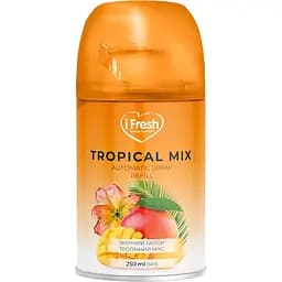 Сменный баллон к автоматическому освежителю воздуха iFresh Tropical mix 250 мл