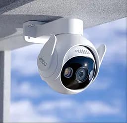 Вулична Wi-Fi камера відеоспостереження Imou Cruiser 2 3K IPC-GS7EP-5M0WE 5 МП 2880x1620 поворотна 340 Біла - мініатюра 3