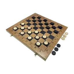 Набір настільних ігор "Шахи 3 в 1" Set3 NE-LG-12 нарди, шашки, шахова дошка 40х40 см - мініатюра 2