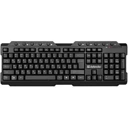 Клавіатура безпровідна Defender Element HB-195 UA, чорна, мультимедіа